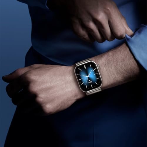 Noise Pro 6 Max Smart Watch:Intelligent with Noise AI, Endless AI Watch Faces, AI Companion, 1.96” AMOLED, Stainless Steel Build, Built-in GPS, 5 ATM, EN2 Processor, for iOS & Android(Chrome Black) - Image 12