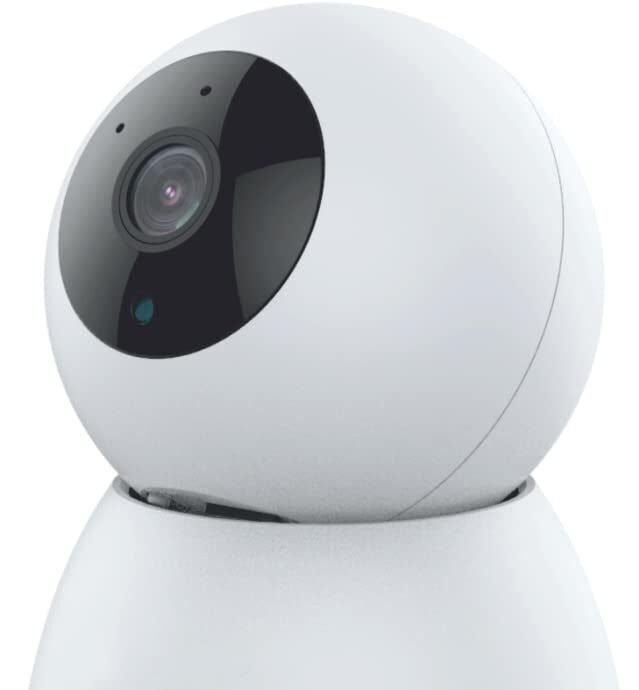 Trueview 3MP Smart CCTV Wi-fi Home Security Camera, 360° View, 2 Way Talk, Cloud Monitor, Detect, Supports SD Card Up to 256 GB, Night Vision, Alexa & Ok Google
