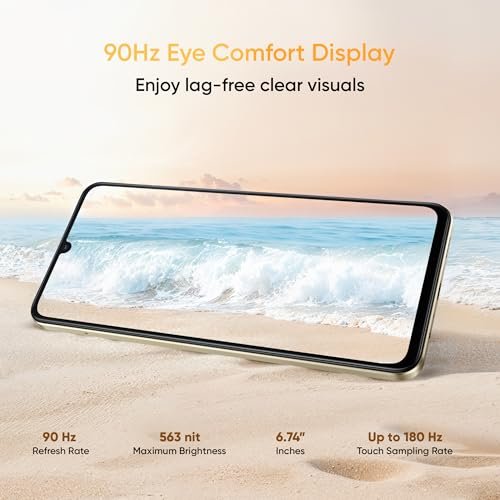 realme NARZO 80 Lite 4G (Beach Gold, 4GB+64GB) | 6300mAh Segment's Biggest Battery | 7.94mm Slim Design | 300% Ultra Volume | Pulse Light: 9 Colors, 5 Glow Modes | Ai Assist - Image 7