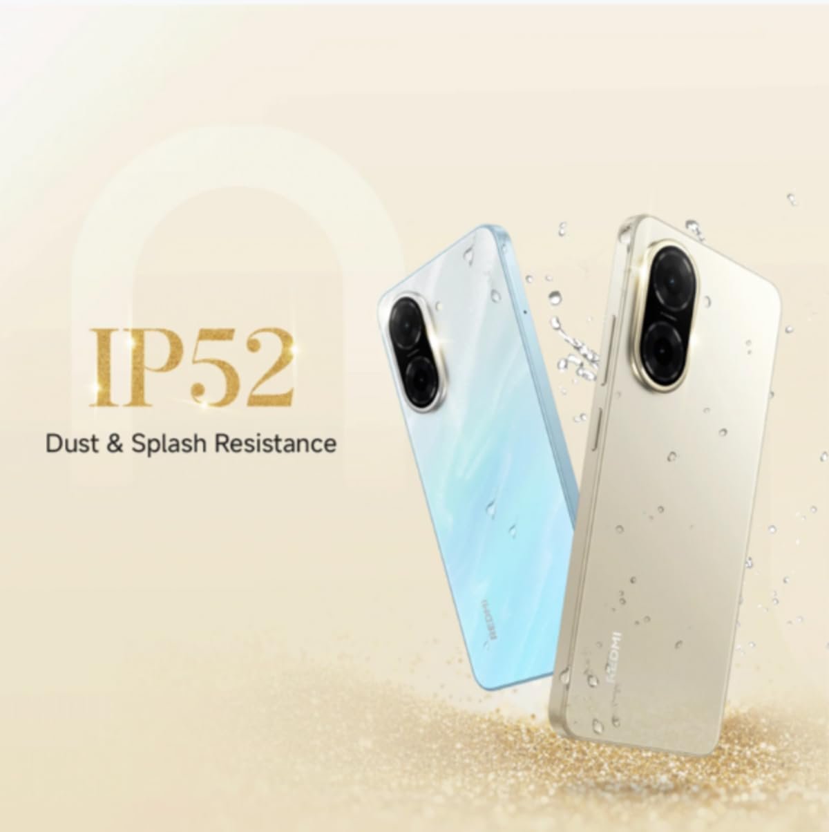 Redmi A5 Jaisalmer Gold (4GB RAM 128GB Storage) | Royale Design | Segment's Largest 17.47cm(6.88) and Smoothest 120Hz Display | 5200mAh Large Battery | Expandable Storage up to 2TB - Image 6