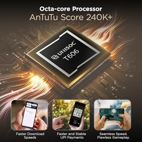 Lava Bold N1 Pro (Titanium Gold, 4 GB RAM, 128 GB Storage)| Bigger 6.67" HD+ IP54 Display | 120 Hz Refresh Rate | 50 MP AI Triple Rear Camera | 8 MP Front Camera| 5000 mAh Battery | Charger in Box - Image 7