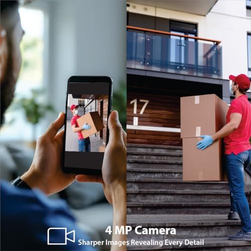 CP PLUS 4MP Outdoor Wi-Fi CCTV Camera | 360° Pan & Tilt | Full-Color Night Vision | Motion & Sound Detection | Human Detection | CTC Cyber Secure Tech | Alexa & OK Google | CP-Z45Q - Image 11