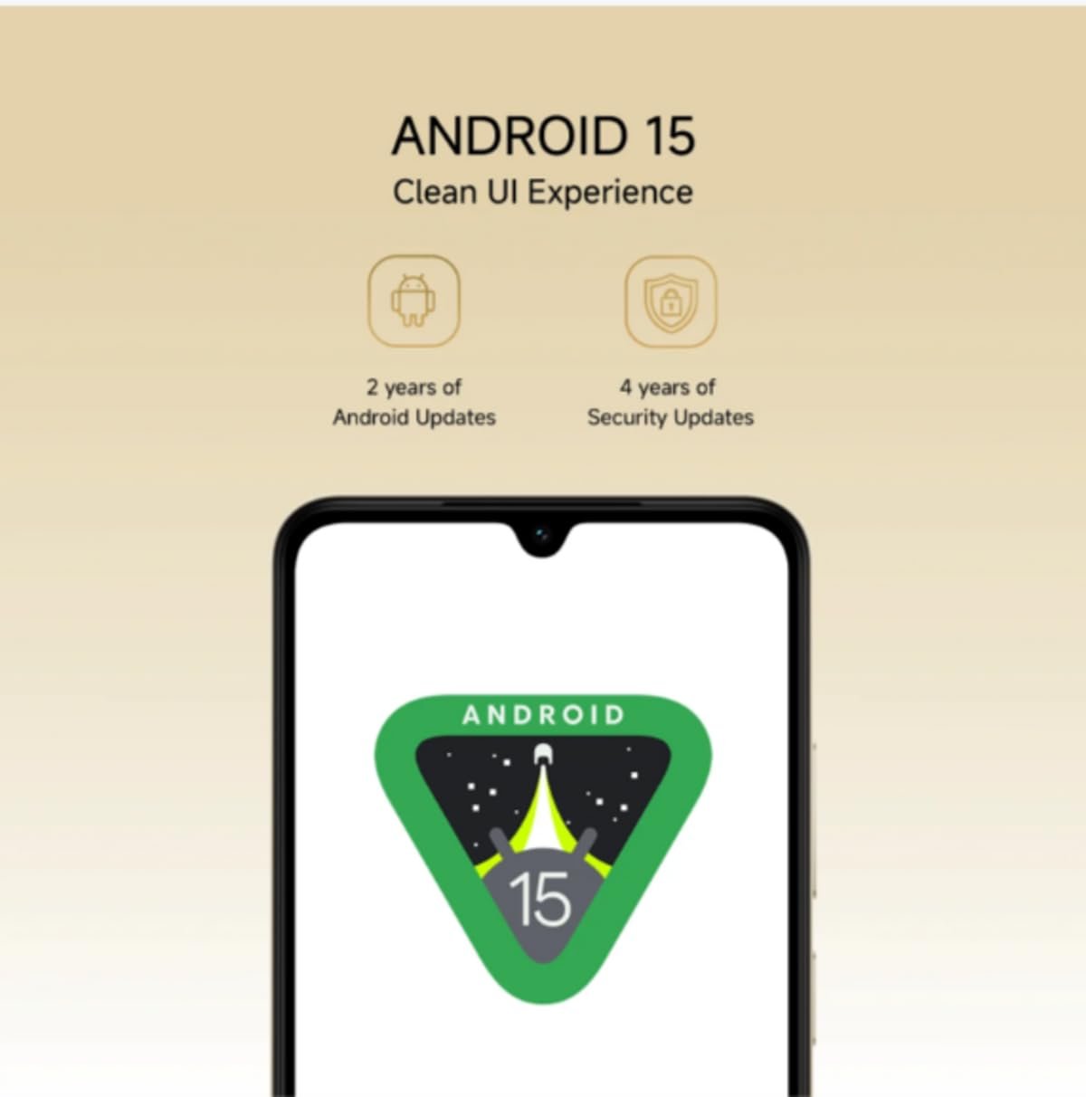 Redmi A5 Jaisalmer Gold (4GB RAM 128GB Storage) | Royale Design | Segment's Largest 17.47cm(6.88) and Smoothest 120Hz Display | 5200mAh Large Battery | Expandable Storage up to 2TB - Image 5