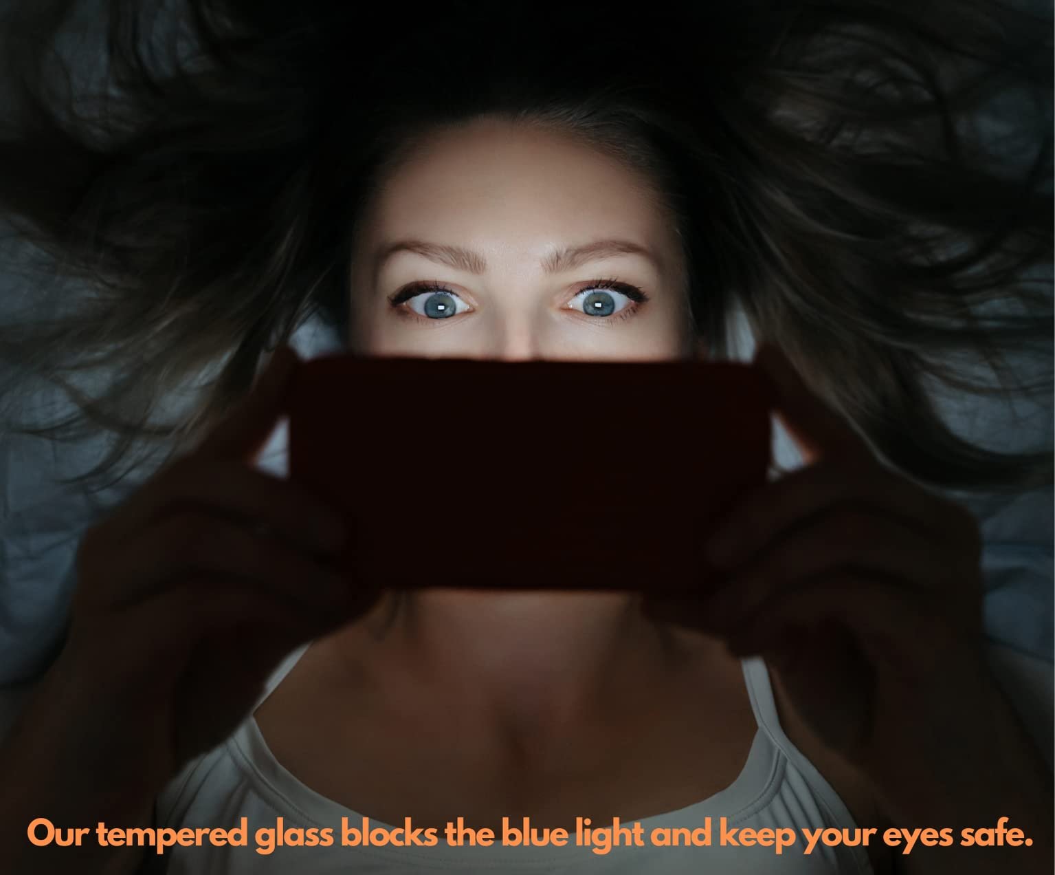 Brand - Eye + Face Skin Protection AntiGlare 5D Tempered Glass for Samsung Galaxy M31S Blue Light Blocking Micro Louvre ABCS Glass with light privacy. - Image 4