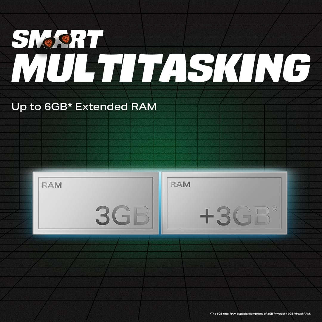 Infinix Smart 9 HD (Mint Green, 3GB RAM, 64GB Storage) | 250K+ Drop Tests | 90Hz Punch Hole Display | 5000mAh Battery - Image 7