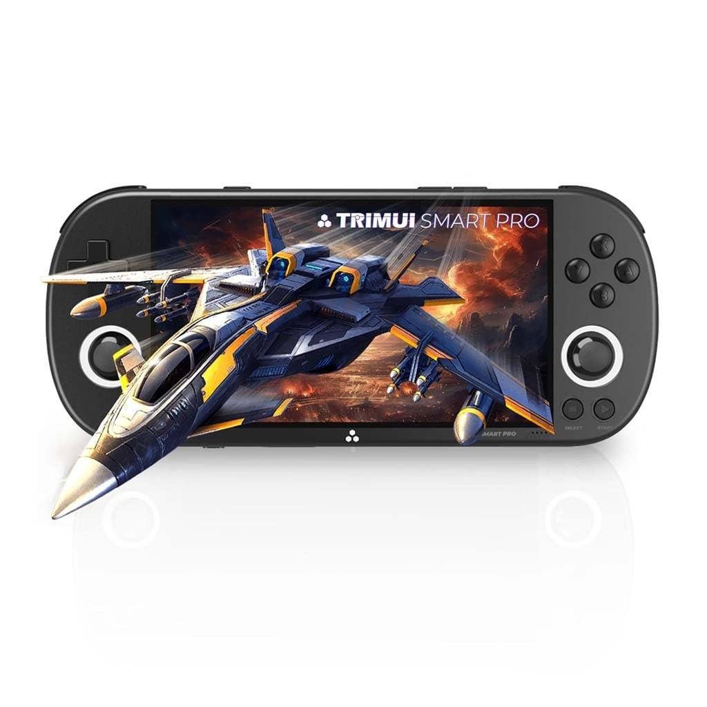 TRIMUI Smart Pro Handheld Game Console Toys for Boys 7-14 Years 4.96" IPS Screen, Supports 100+ Emulators, Wi-Fi, 5000mAh Battery, Custom Controls, RGB Lighting Online Retro Video Game Console