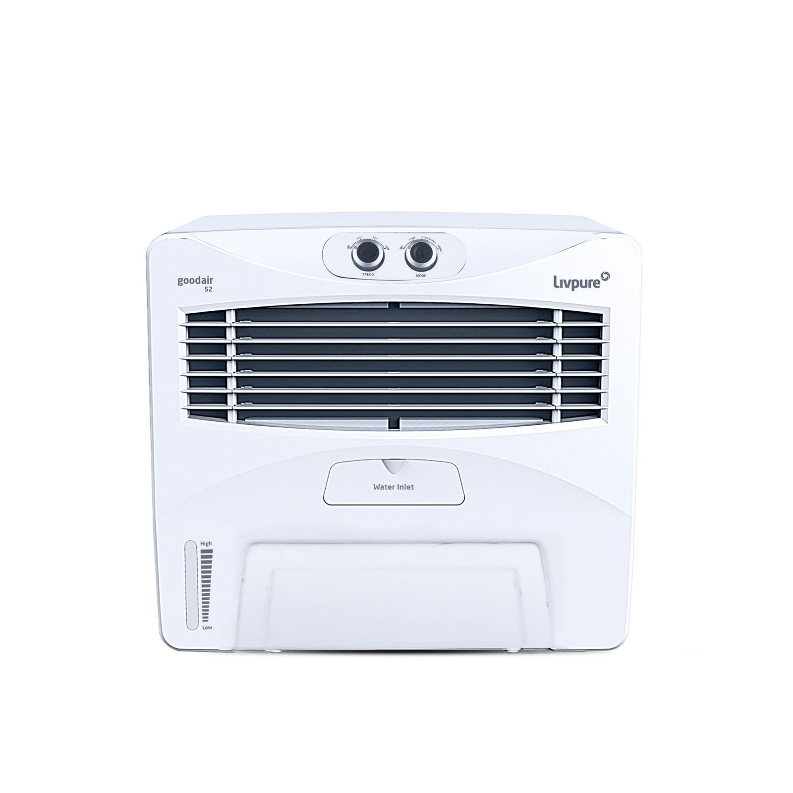 Livpure GoodAir Window Air Cooler-52 L with High Air Delivery | 190-Watt Motor with Overload Protection | Inverter Compatibility | Woodwool Cooling Pads | 2 Yrs Warranty on Motor