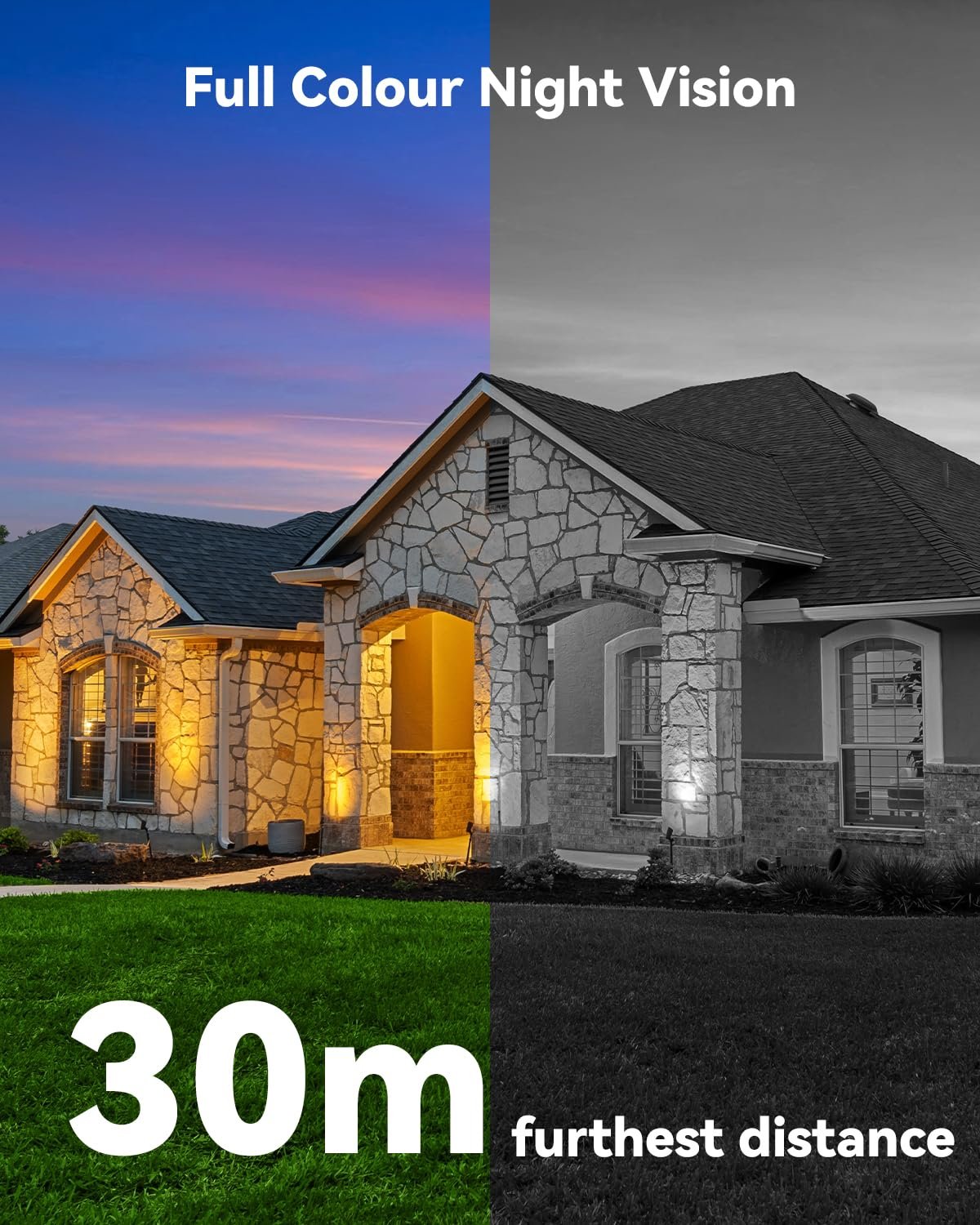 Imou 5MP+5MP Dual Lens CCTV Camera Home Outdoor, Pan-Tilt Wi-Fi Camera, AI Human and Vehicle Detection, Smart Color Night Vision, Red-Blue Warning Light, Two Way Talk, Privacy Mode, Weatherproof - Image 4