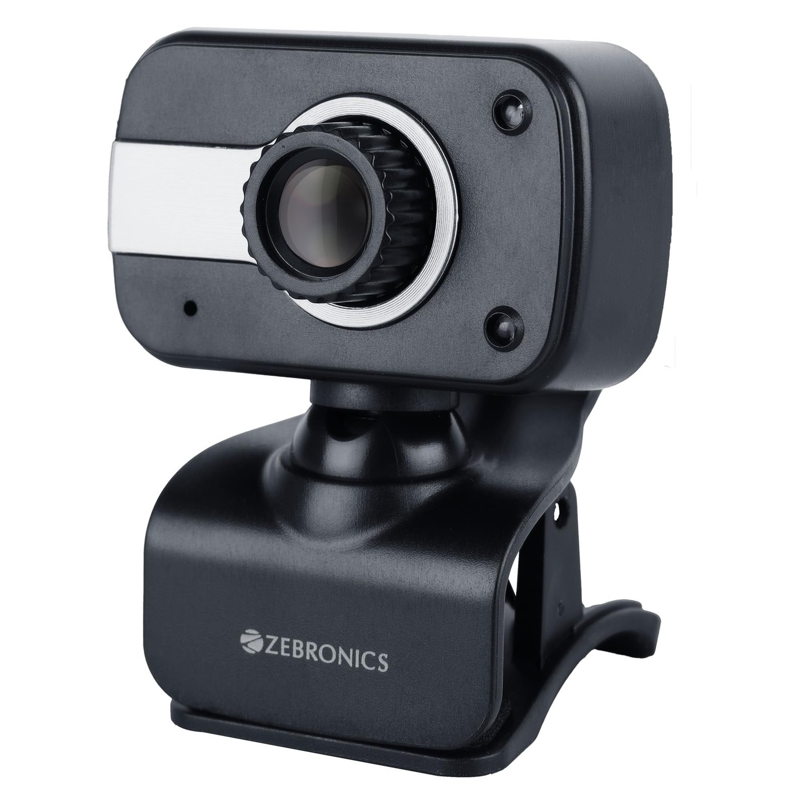 Zebronics Zeb-Crystal Clear Web Camera, 0.3 MP with USB with 3P Lens,Built-in Microphone,Auto White Balance,Night Vision and Manual Switch for LED (Black) - Image 6
