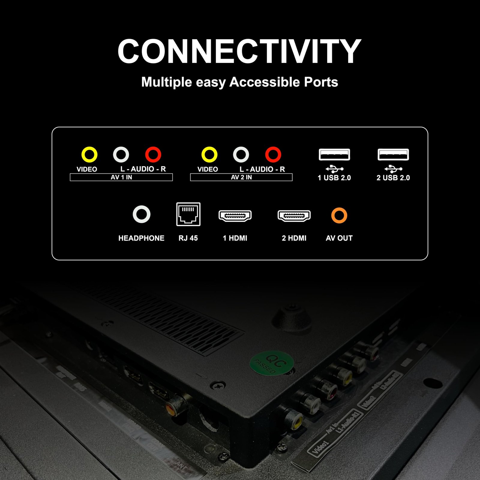 Foxsky 80 cm (32 inches) HD Ready Smart LED TV 32FS-VS (Black) - Image 16