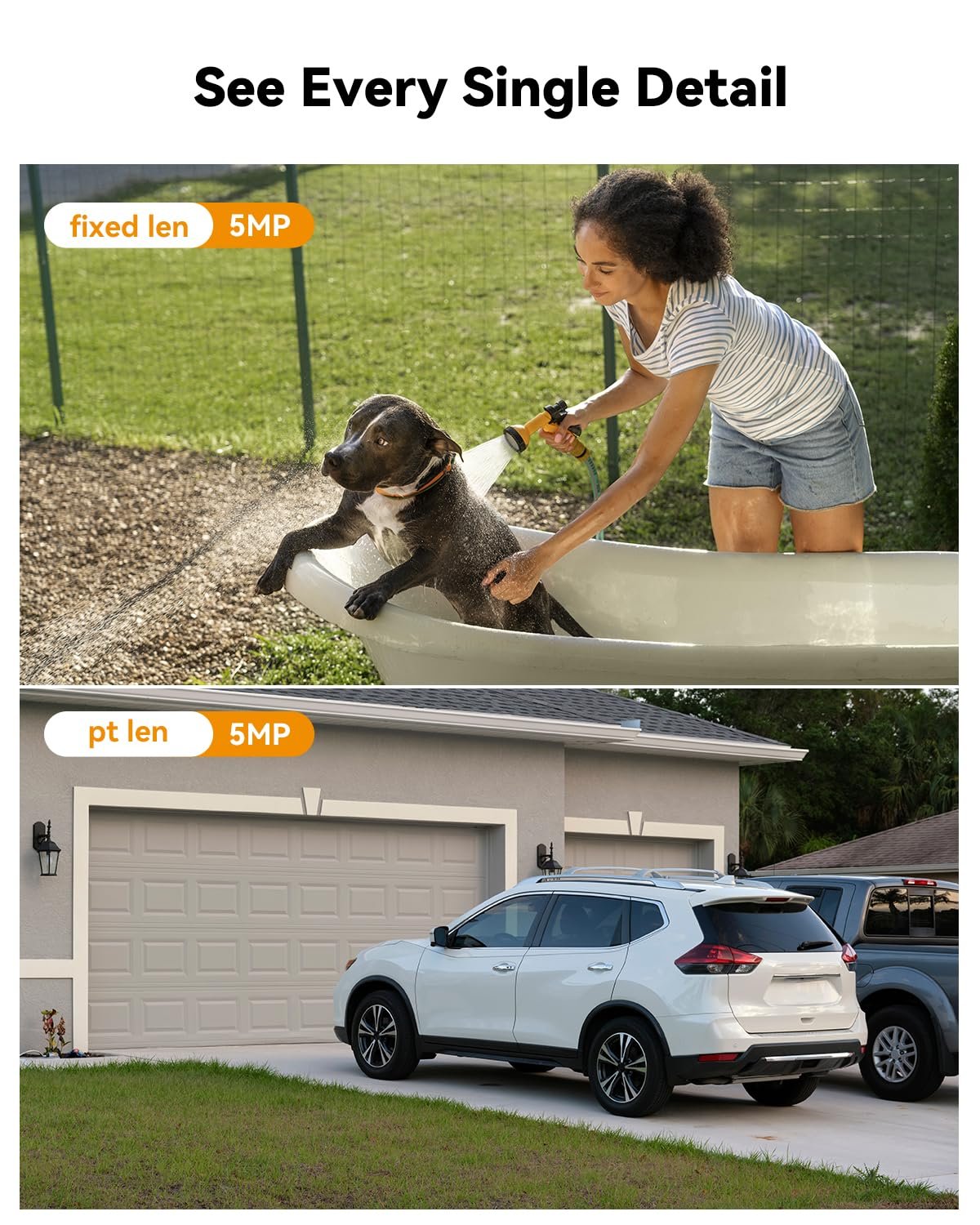 Imou 5MP+5MP Dual Lens CCTV Camera Home Outdoor, Pan-Tilt Wi-Fi Camera, AI Human and Vehicle Detection, Smart Color Night Vision, Red-Blue Warning Light, Two Way Talk, Privacy Mode, Weatherproof - Image 6