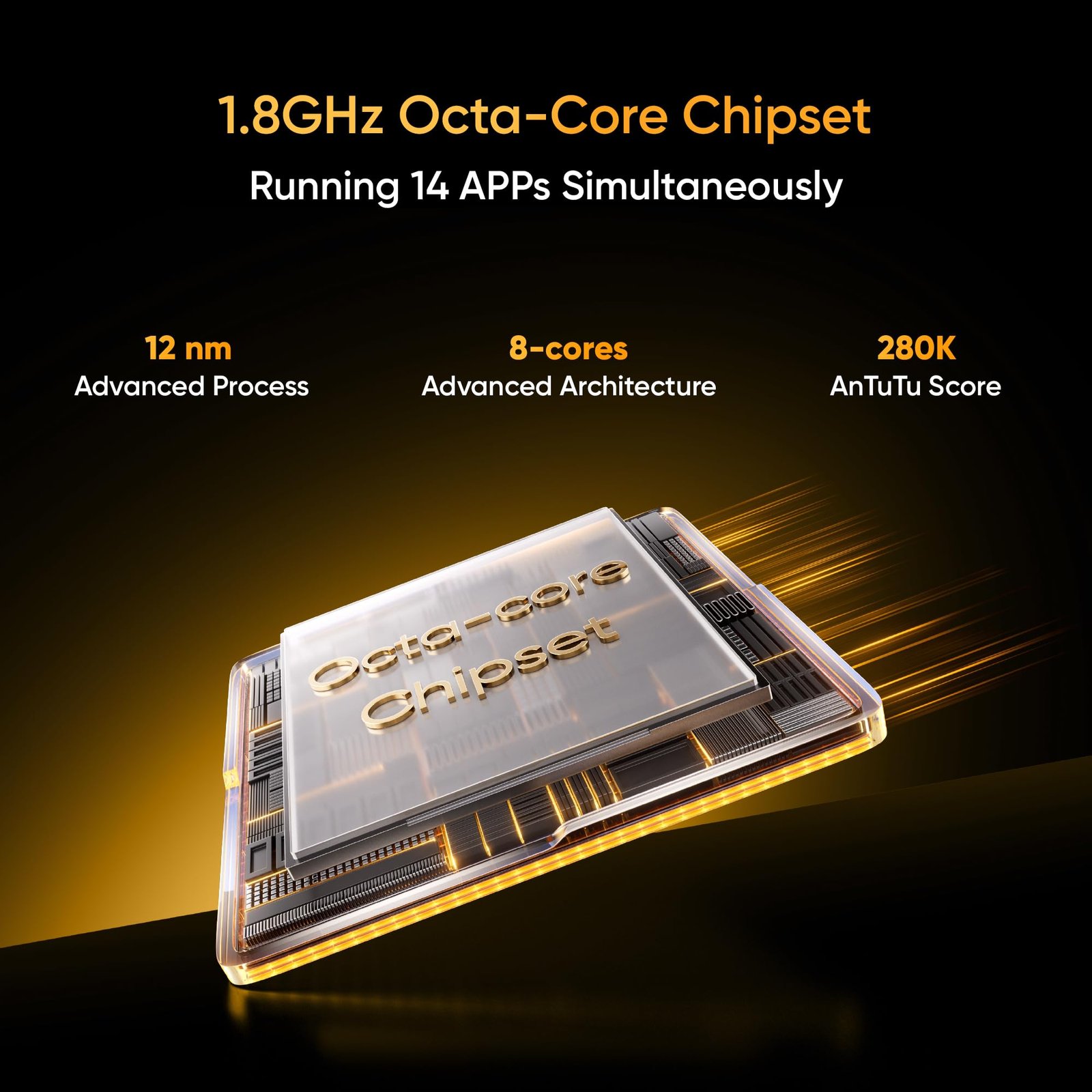 realme NARZO 80 Lite 4G (Beach Gold, 4GB+64GB) | 6300mAh Segment's Biggest Battery | 7.94mm Slim Design | 300% Ultra Volume | Pulse Light: 9 Colors, 5 Glow Modes | Ai Assist - Image 8