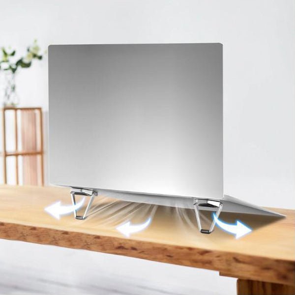 Mini Metal Folding Portable Stand Compatible with Every Laptop, Keyboard