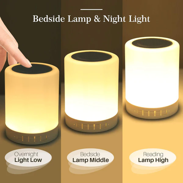 Wireless Night Light LED Touch Lamp Speaker Bluetooth speaker - Image 4