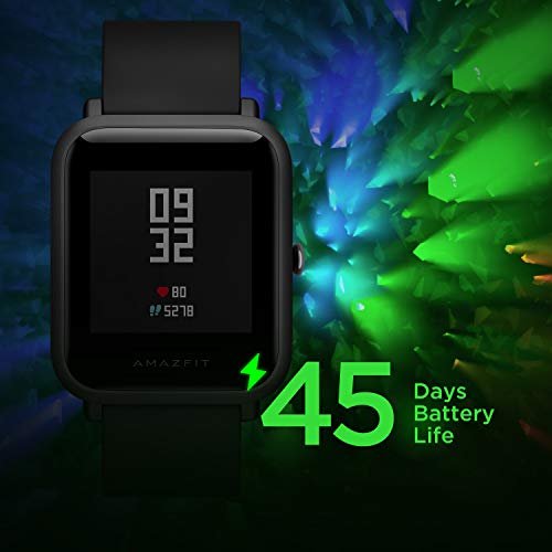 Amazfit Bip Lite Smart Watch (Black) - Image 2
