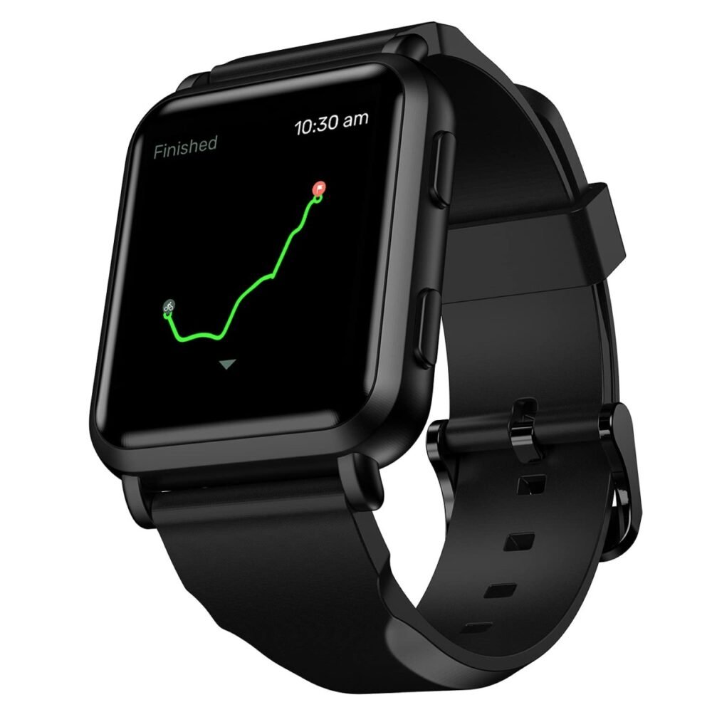Noise ColorFit Nav Plus Smartwatch with Built-in GPS, High Resolution Display, 30 Sports - Stealth BlackNoise ColorFit Nav Plus Smartwatch with Built-in GPS, High Resolution Display, 30 Sports - Stealth Black